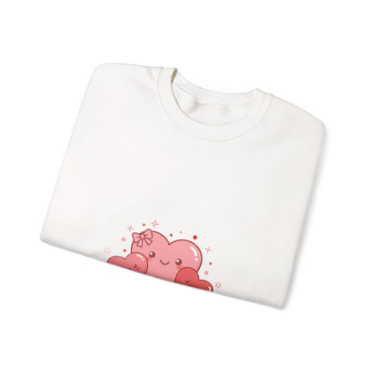 Tiny Heart Doodle Sweatshirt | tiny heart design, heart pattern shirt