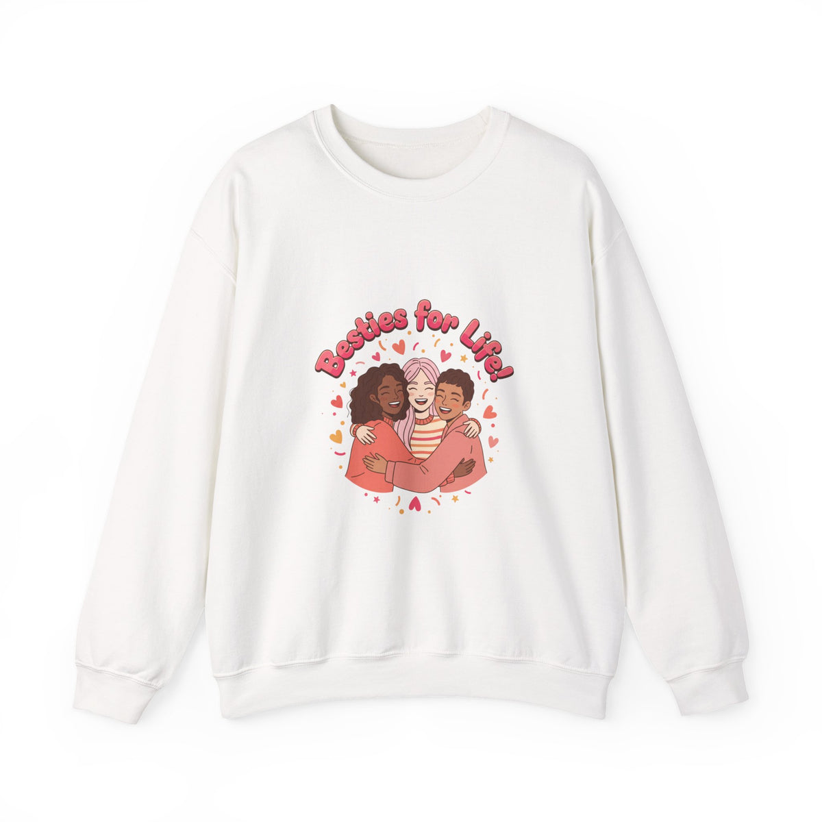 Galentines Squad Hugs Sweatshirt | Friendship-First Galentine’s Design