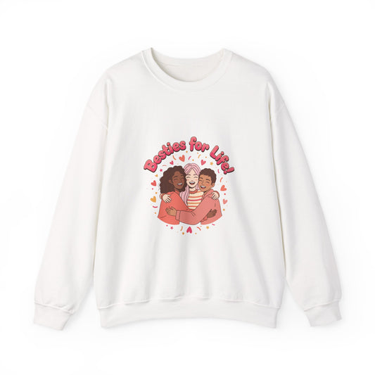 Galentines Squad Hugs Sweatshirt | Friendship-First Galentine’s Design