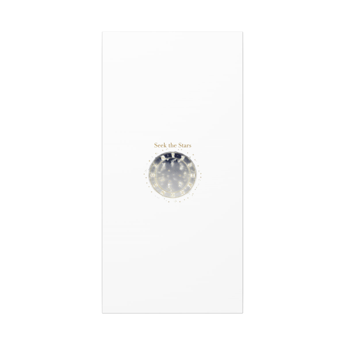 Seek the Stars Canvas | Celestial Astrology Art, Constellation Wall Decor