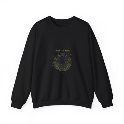 Celestial Moon Phase Crewneck Sweatshirt | Astrology, Constellation Art