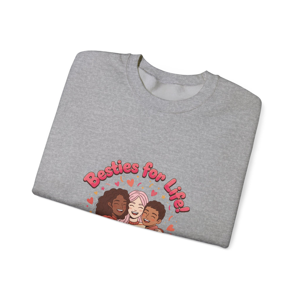 Galentines Squad Hugs Sweatshirt | Friendship-First Galentine’s Design