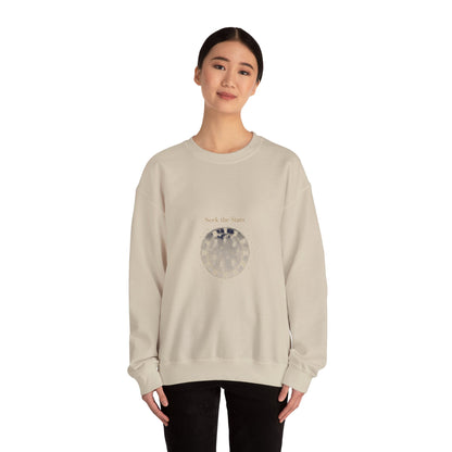 Celestial Moon Phase Crewneck Sweatshirt | Astrology, Constellation Art