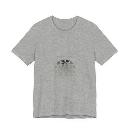 Seek the Stars Tee | celestial moon phase, minimalist astrology shirt