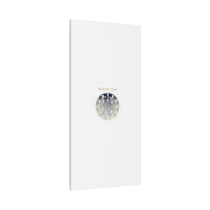 Seek the Stars Canvas | Celestial Astrology Art, Constellation Wall Decor