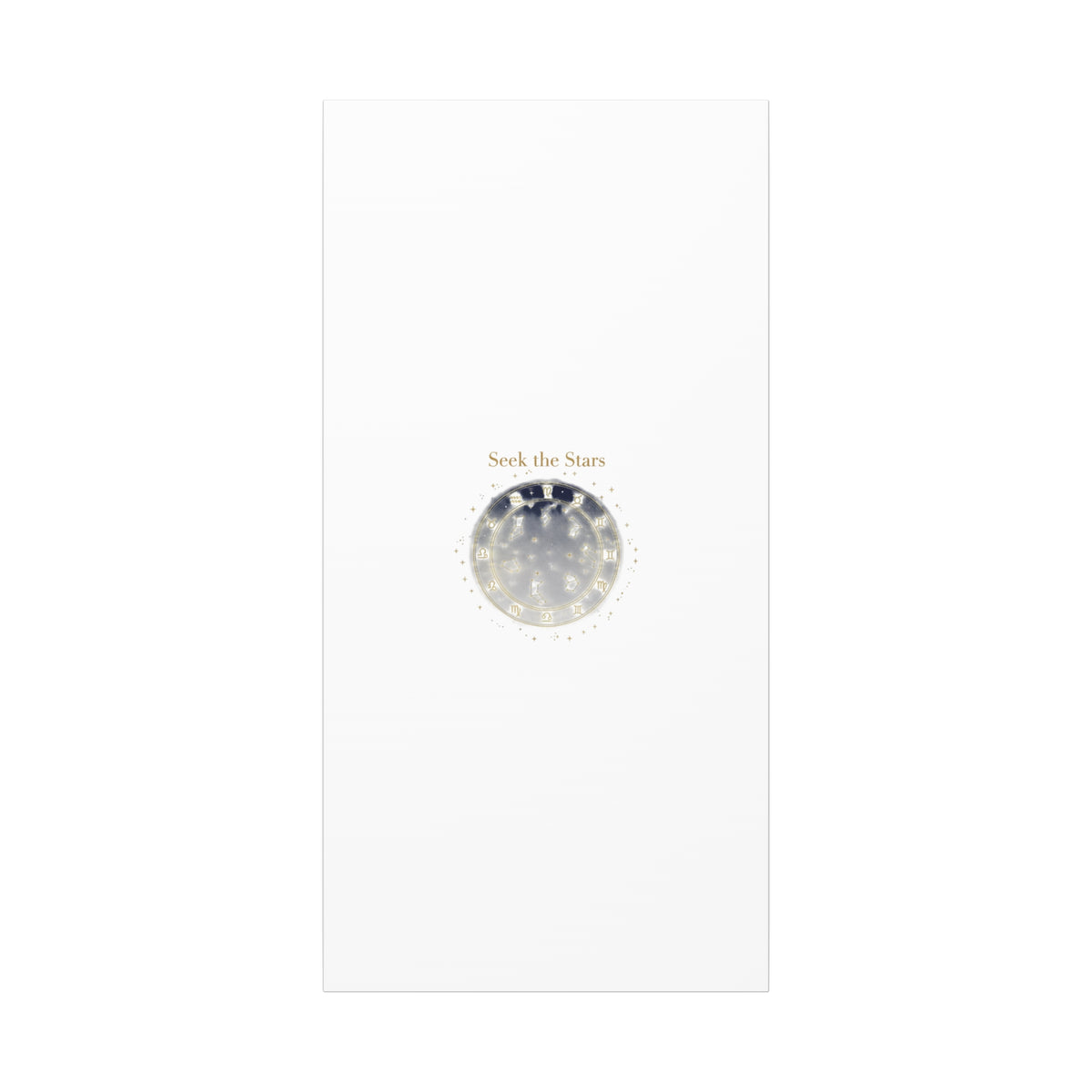 Seek the Stars Canvas | Celestial Astrology Art, Constellation Wall Decor