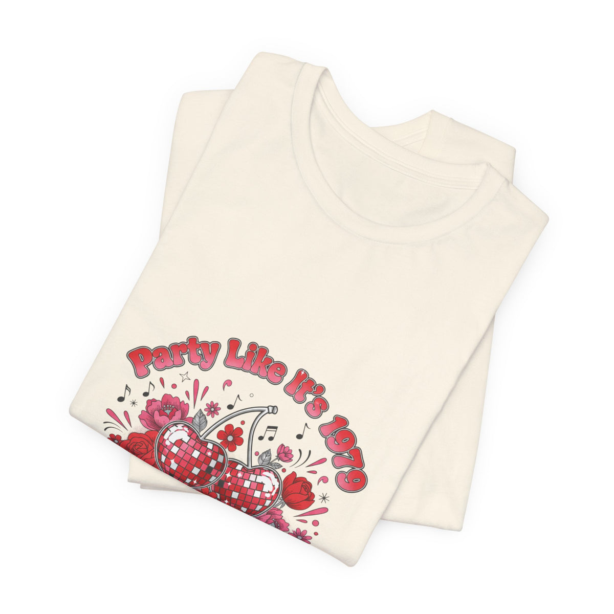 Disco Cherry Hearts Tee | sparkly hearts, retro romance
