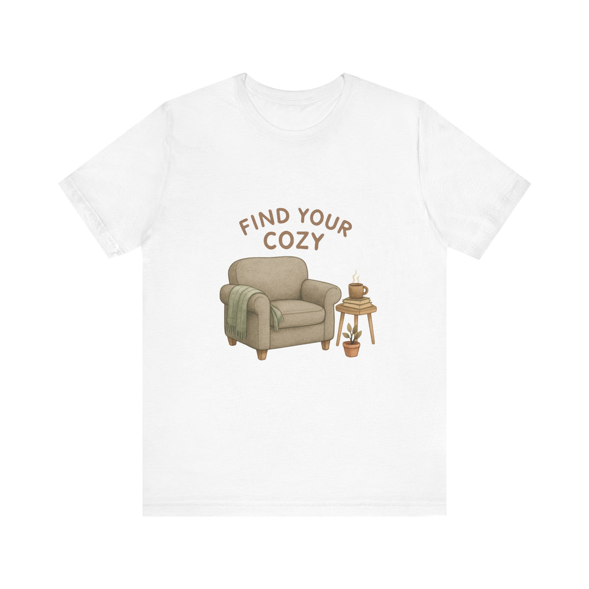 Cozy Vibes Unisex Tee - 'Find Your Cozy'