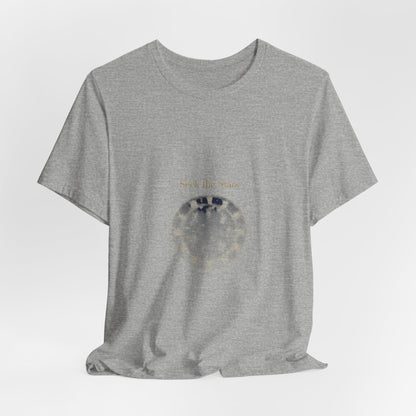 Seek the Stars Tee | celestial moon phase, minimalist astrology shirt