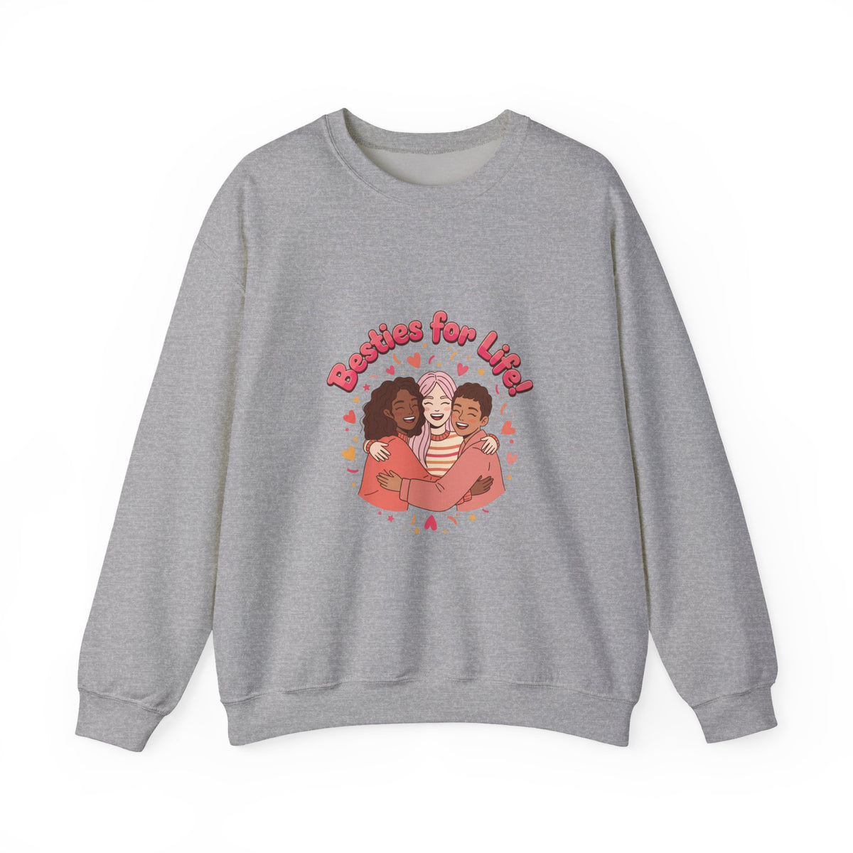 Galentines Squad Hugs Sweatshirt | Friendship-First Galentine’s Design