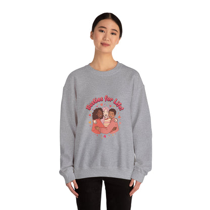 Galentines Squad Hugs Sweatshirt | Friendship-First Galentine’s Design