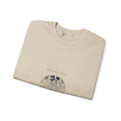 Celestial Moon Phase Crewneck Sweatshirt | Astrology, Constellation Art