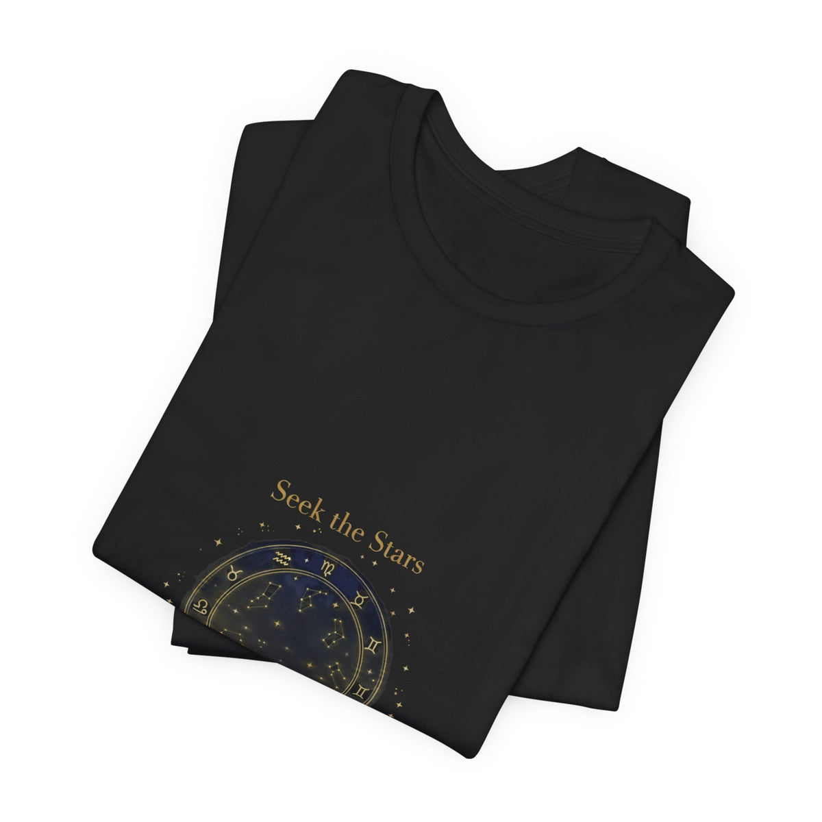 Seek the Stars Tee | celestial moon phase, minimalist astrology shirt