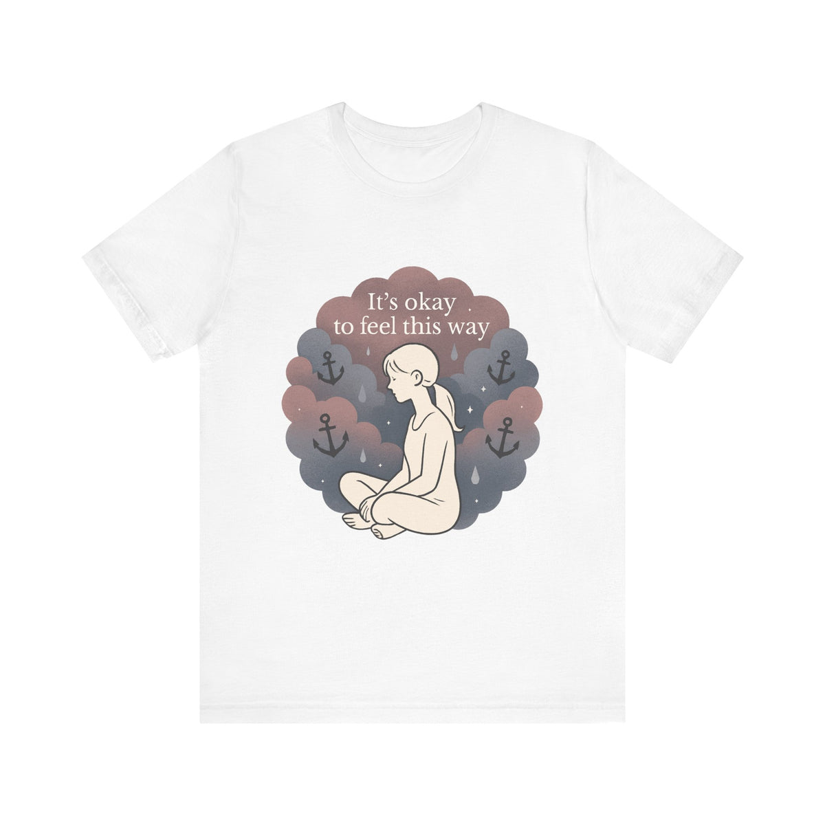 It's Okay to Feel This Way T‑Shirt — Mental Health Awareness Tee