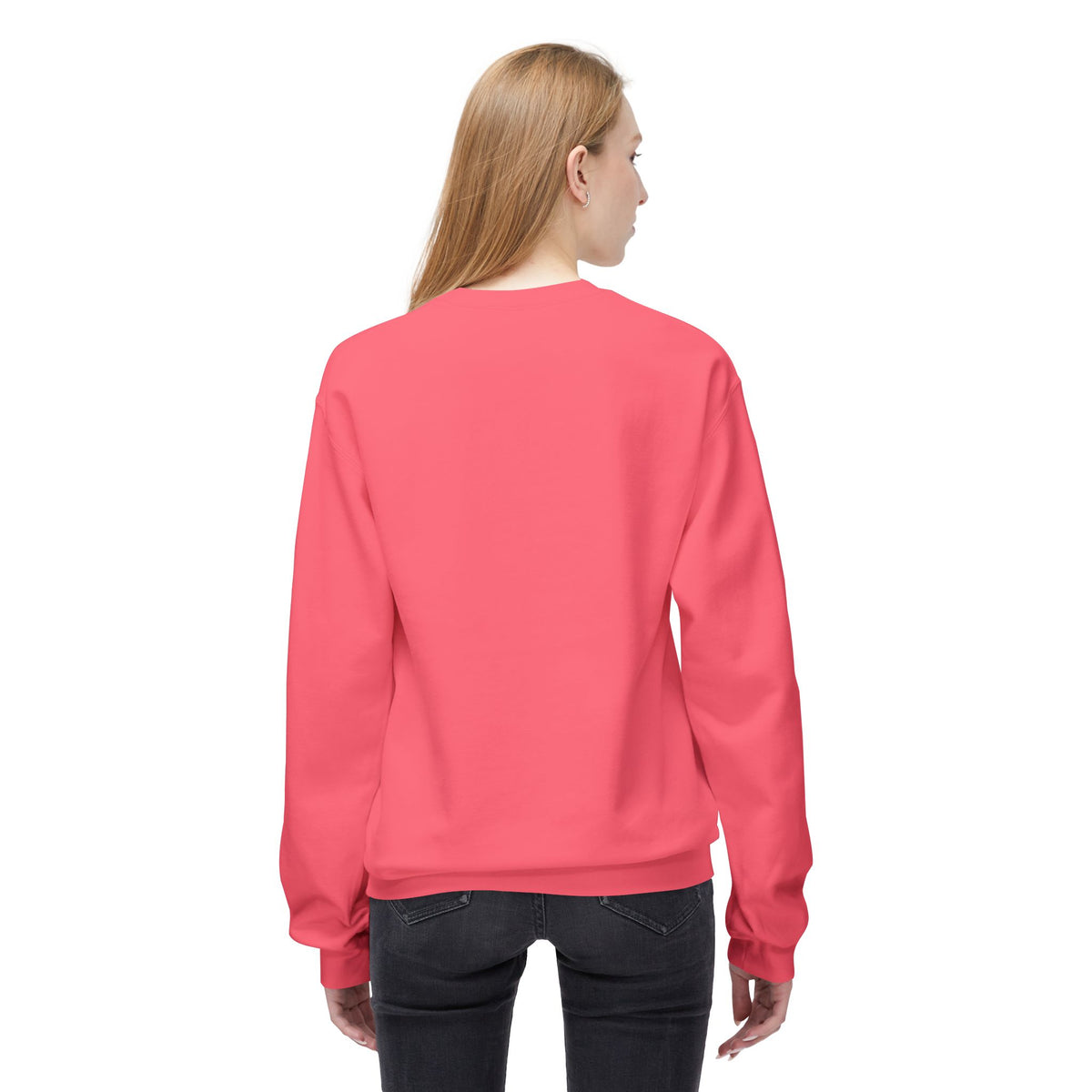 Pink Dreams Crewneck Sweatshirt — Floral Retro Graphic