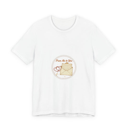 Love Letter Illustration Tee | vintage letter art, typewriter romance print