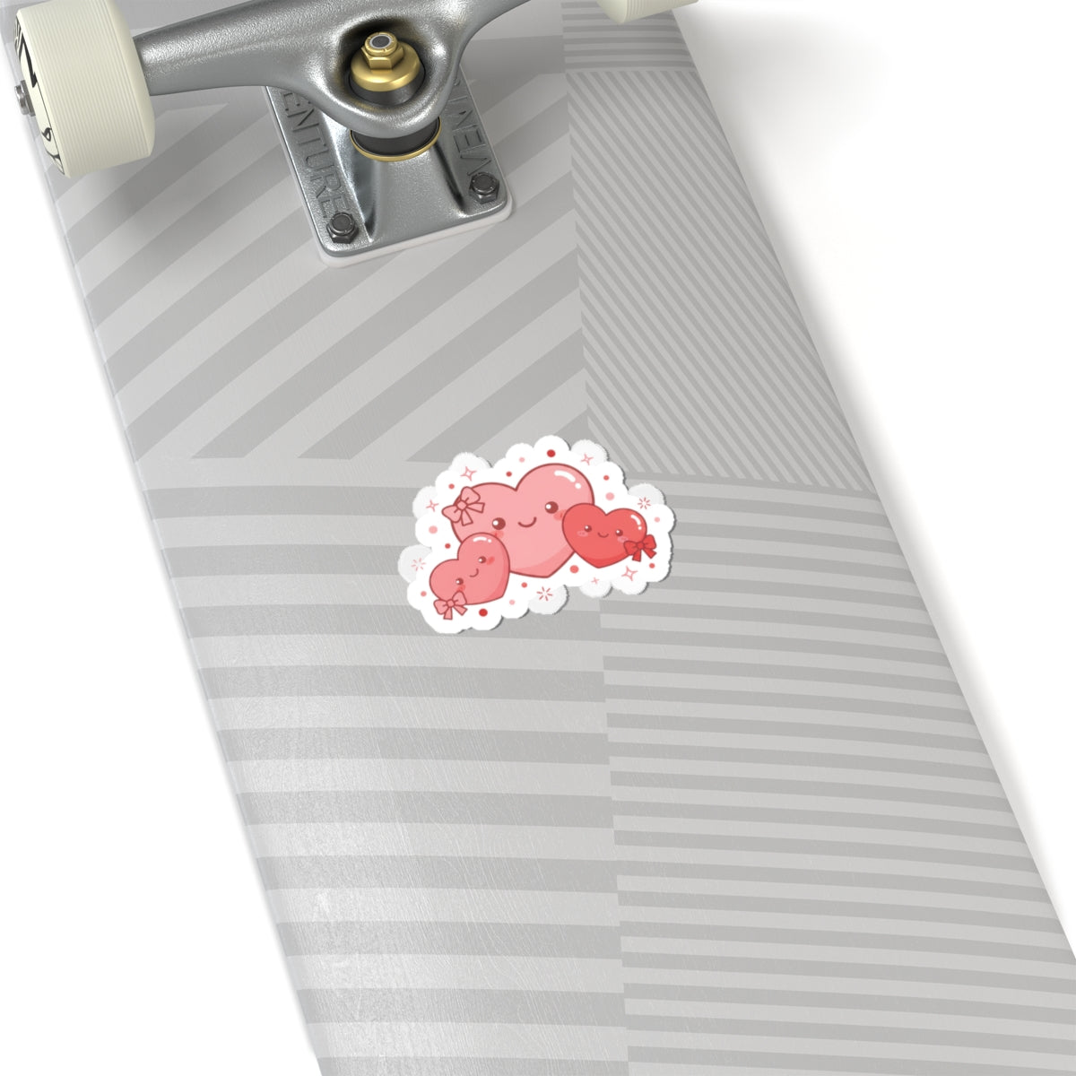 Cute Tiny Heart Trio Kiss-Cut Stickers | Tiny Heart Design, Valentine Doodle