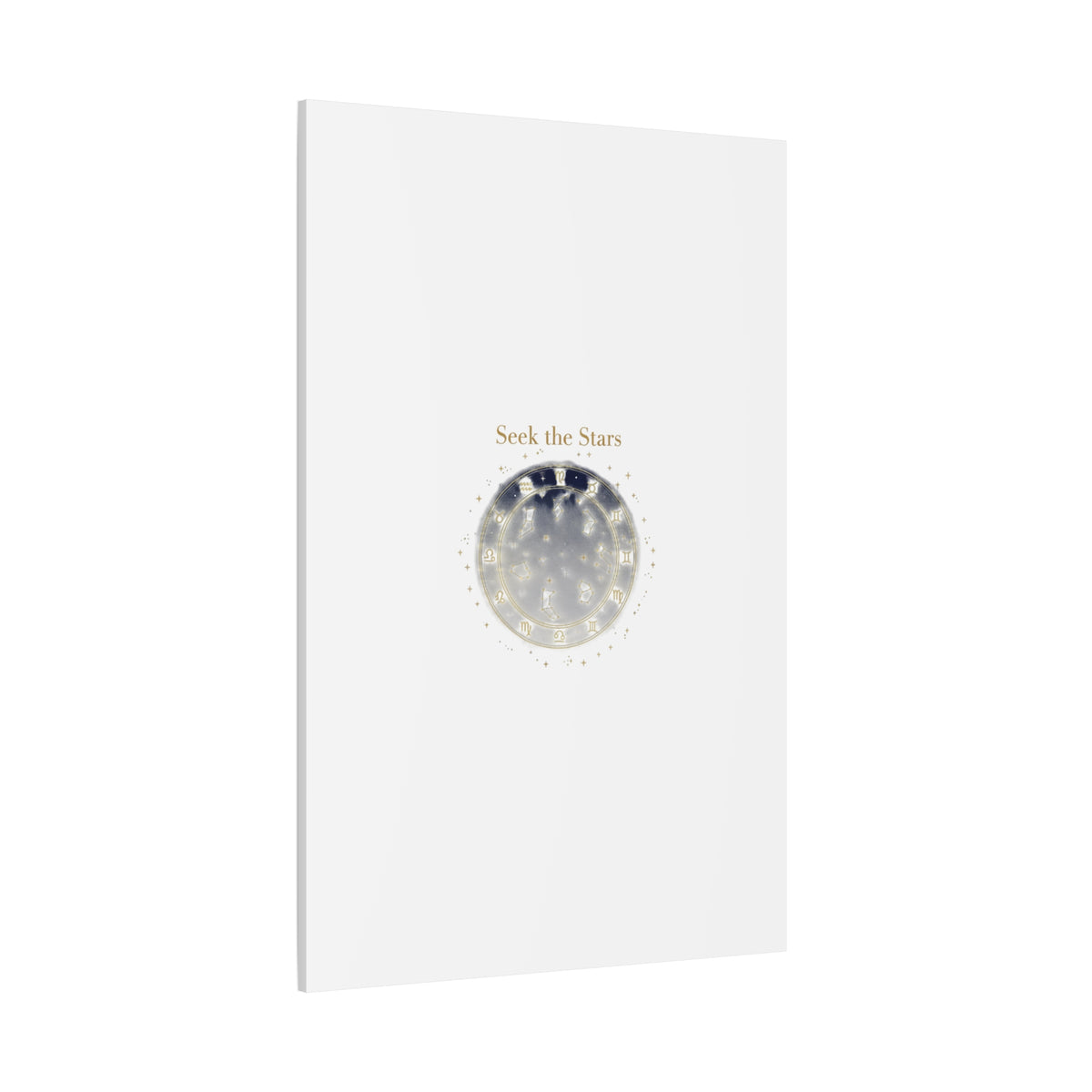 Seek the Stars Canvas | Celestial Astrology Art, Constellation Wall Decor