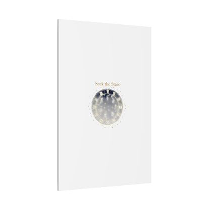 Seek the Stars Canvas | Celestial Astrology Art, Constellation Wall Decor
