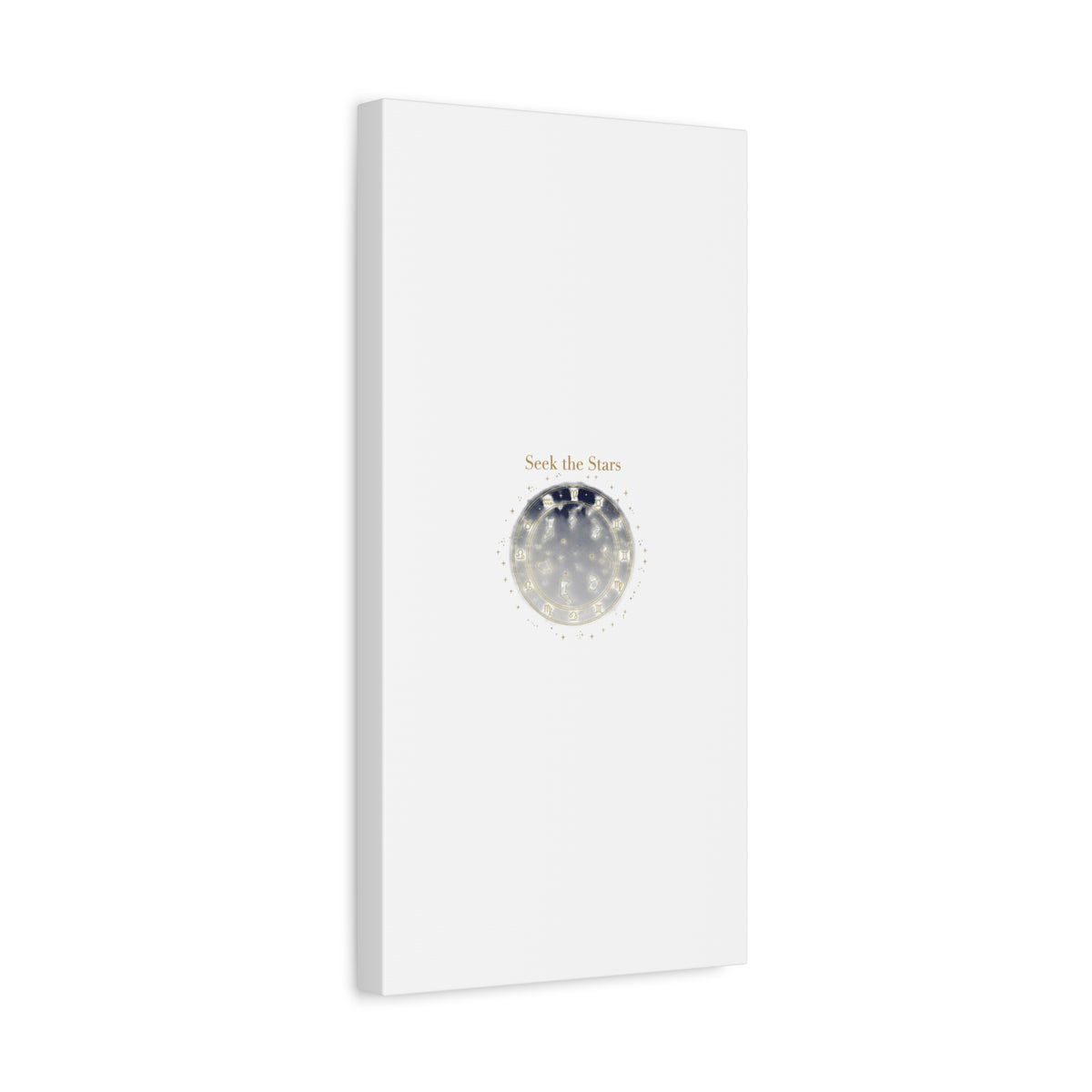 Seek the Stars Canvas | Celestial Astrology Art, Constellation Wall Decor