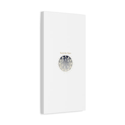 Seek the Stars Canvas | Celestial Astrology Art, Constellation Wall Decor