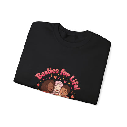 Galentines Squad Hugs Sweatshirt | Friendship-First Galentine’s Design