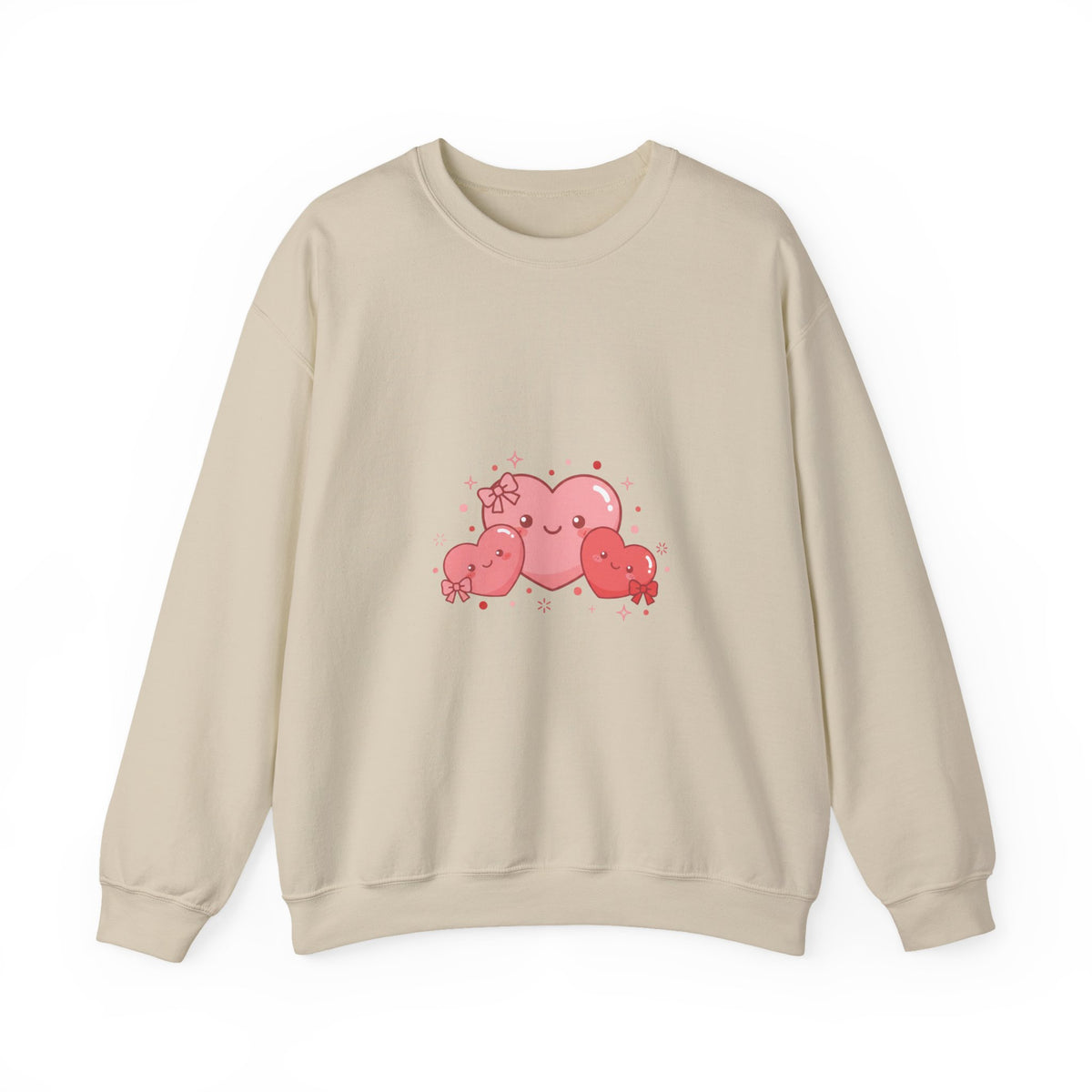 Tiny Heart Doodle Sweatshirt | tiny heart design, heart pattern shirt