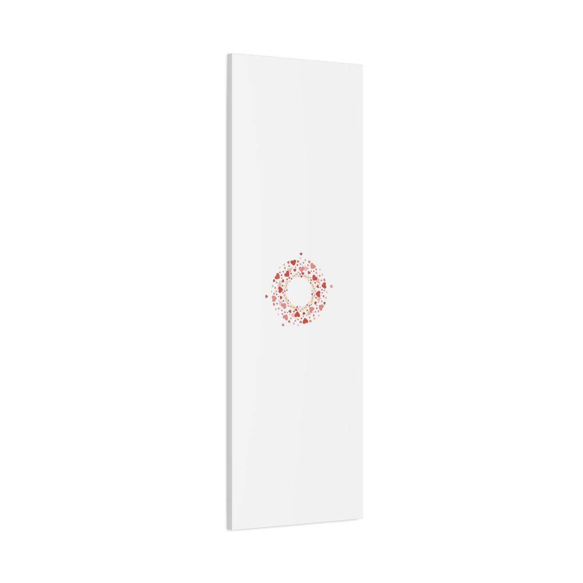 Tiny Heart Wreath Canvas | tiny heart design, valentine doodle