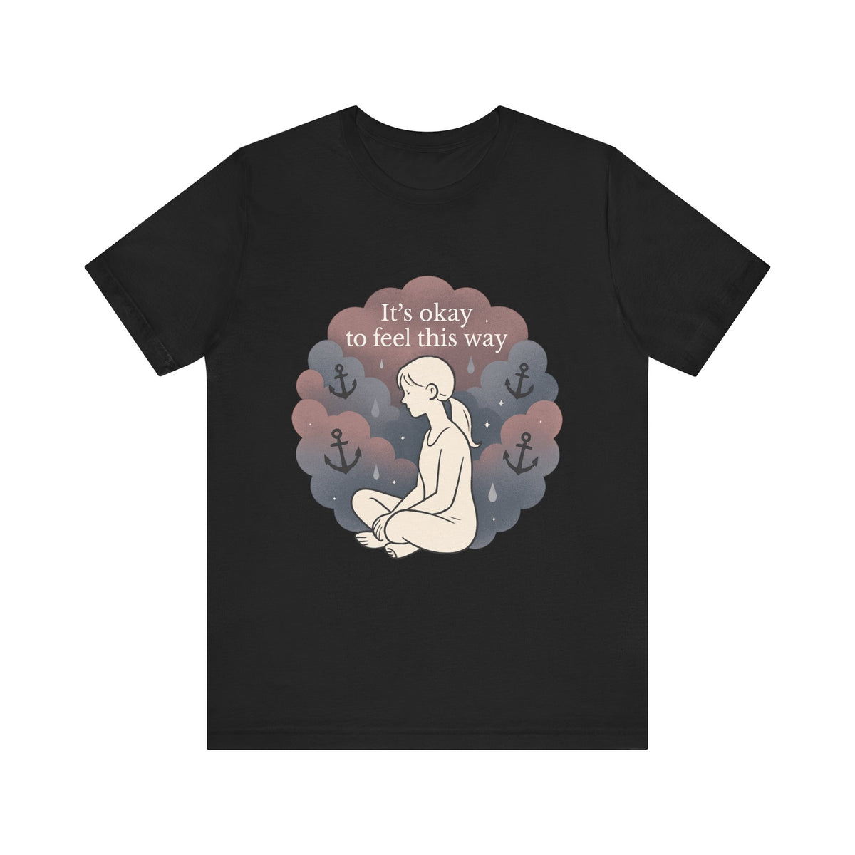 It's Okay to Feel This Way T‑Shirt — Mental Health Awareness Tee
