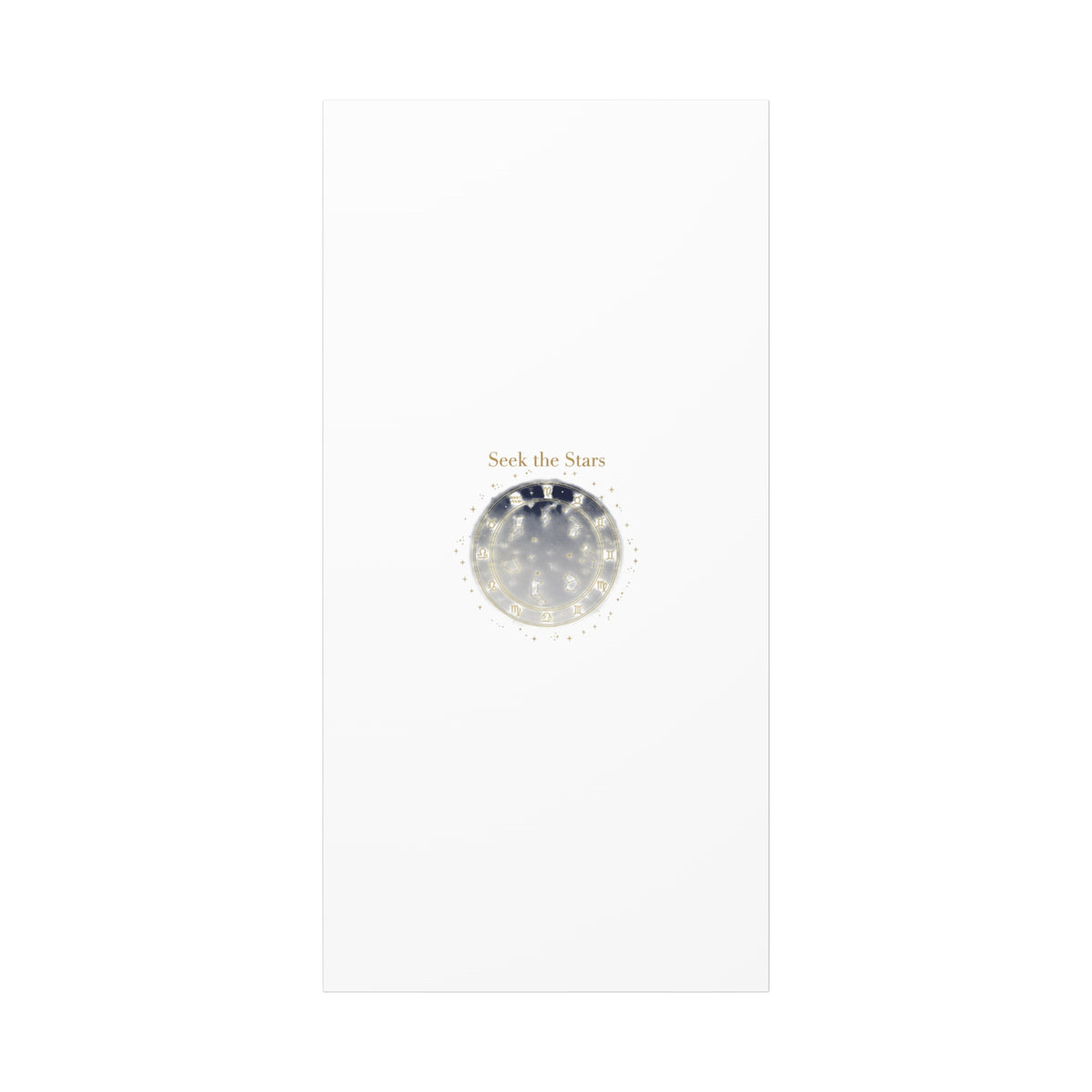 Seek the Stars Canvas | Celestial Astrology Art, Constellation Wall Decor